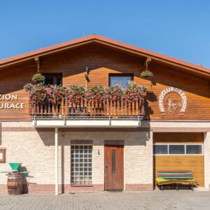 Jižní Morava: Lednice v Penzionu Hippoclub s romantickou projížďkou kočárem, polopenzí a džbánem vína k večeři