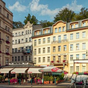 Karlovy Vary: 8 dní v Hotelu Malta **** se vstupem do Alžbětiných lázní + 15 léčebných procedur a plná penze
