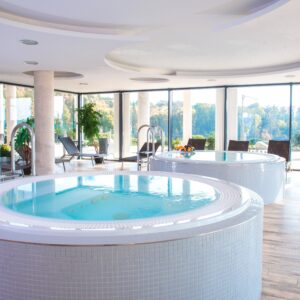 Lázně Velichovky: K-Triumf Resort **** se snídaní, wellness (vířivky, sauna) s výhledem na oboru + občerstvení