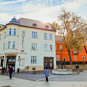 Pobyt v srdci Győru jen 800 m od termálů v Hotelu Domus Collis **** s bohatou snídaní a vybavenou kuchyňkou