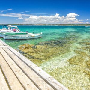 Chorvatsko: Poloostrov Istrie pouhých 200 m od pláže v Apartmánech Unija pro 3 až 5 osob s možností grilování