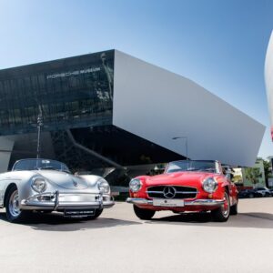 Automobilový zážitek ve Stuttgartu: Vstupenky do Muzea Porsche a Muzea Mercedes-Benz + prémiové ubytování