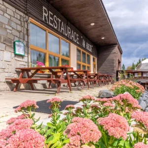 Jeseníky: penzion u Karlovy Studánky (1 km) vč. stravy