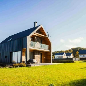 Vila se saunou pro partu i rodinu ve Zlatnické dolině