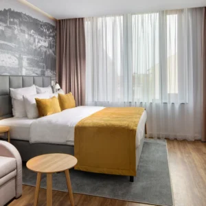 Luxusní rezidence v centru Prahy: snídaně i wellness