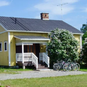 Srub ve Švédsku až pro 11 osob: ryby i polární záře