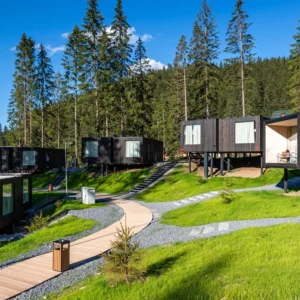 Unikátní Tree Houses v Jasné s wellness