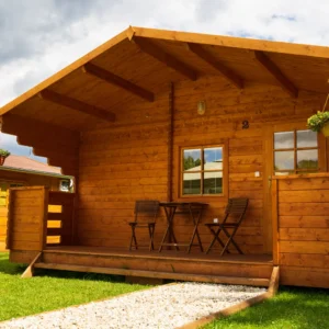 Stylové sruby se stravou na ranči Bučiska