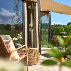 Pobyt v luxusní chatě na východě Čech s wellness