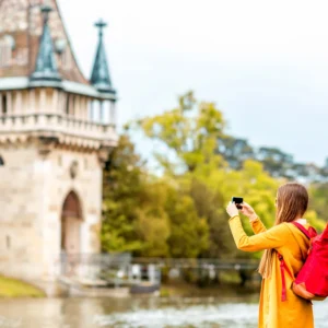 Zámek Laxenburg a návštěva Slavnosti růží v Badenu