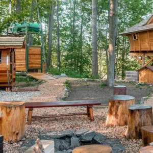 Treehouse na Dolní Moravě s privátním wellness