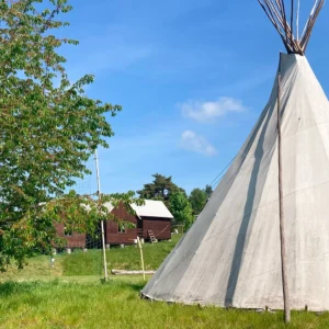 Teepee uprostřed Českého ráje pro rodinu i partu