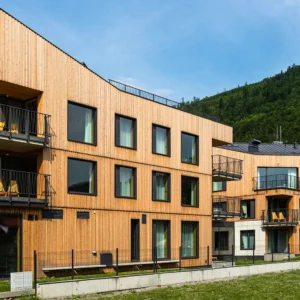 Apartmány přímo u vrchu Szczyrk: wellness i snídaně