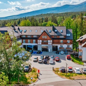 Moderní hotel v Krkonoších s wellness a polopenzí