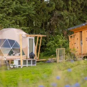 Romantický pobyt v luxusním glampu na Moravě