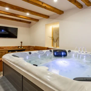 Apartmán s vlastní vířivkou a saunou u Křivoklátska