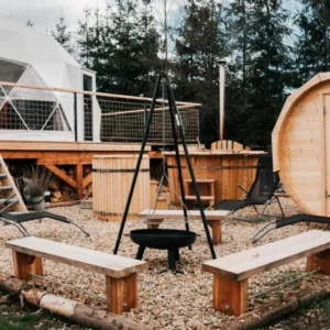 Krásný glamping v Krkonoších s privátním wellness