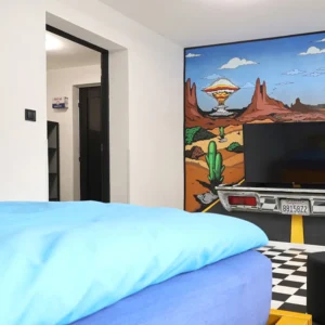 Autoapartmán na Pálavě: víno i vířivka na pokoji