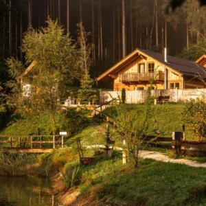 Chalet v Německu: privátní i veřejné wellness a snídaně