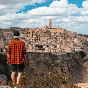 Matera, město ve skále: 2 noci v hotelu i letenky