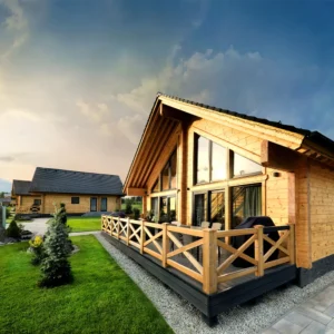 Apartmány v nové srubové chatě ve Velké Lomnici