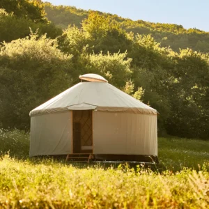 Originální ubytování v jurtě pro 2 až 4 osoby