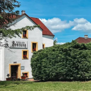 Krušné hory: penzion se snídaní, 7 km od Tiských stěn