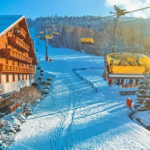 Polské Beskydy: hotel přímo na svahu, wellness i jídlo