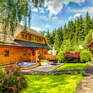 Apartmány a chatky v Tatrách: polopenze, vstup do wellness