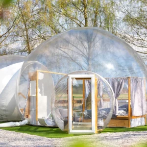 Glamping V bublině a neomezený relax v sauně