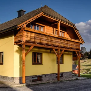 Belianské Tatry: chata až pro 10 osob s krbem i kuchyní