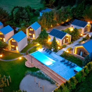 Moderní domky u Baltu až pro 6 osob včetně wellness