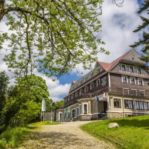 Pobyt v centru Harrachova s wellness a polopenzí