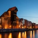 Středověké budovy Gdansk